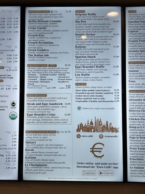 Menu photo 8 Euro Caffe Orange, CA