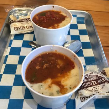 St. Augustine Seafood Company - Half and half soup - Seafood Near Me - St. Augustine, Florida
