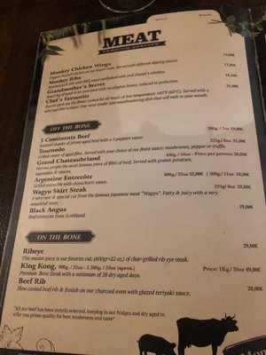 Menu photo 2 Monkey Bar & Grill Arona, TF