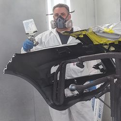 Fox Autobody - JD Champion is a Rembrandt of Auto Paint and Refinishing. He uses a computerized color system to perfectly to match your paint.