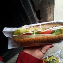 Mr Sandwich - Cheddar, tomato and mayonnaise mint