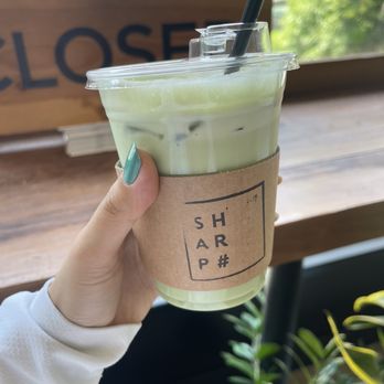 Sharp Specialty Coffee - mint matcha - Coffee & Tea Near Me - Los Angeles, California Sharp Specialty Coffee - mint matcha - Coffee & Tea Near Me - Los Angeles, California