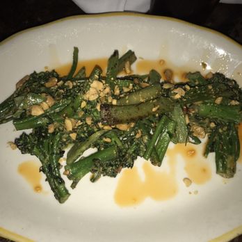 Local 44 - Pan roasted broccolini (basically broccoli rab with peanut sauce) - Bars Near Me - Philadelphia, Pennsylvania