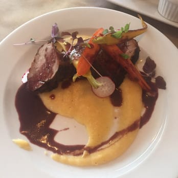 Amici Ristorante - Pork tenderloin and polenta - sooo delicious - Italian Near Me - Kenmore, New York