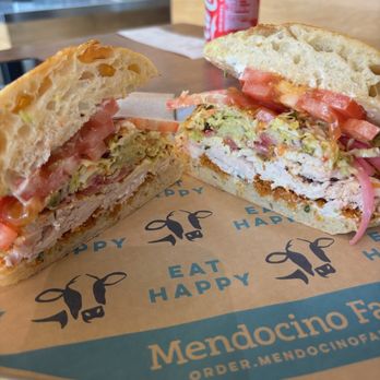 Mendocino Farms - The "Not So Fried" Chicken Sandwich - Sandwiches Near Me - Irvine, California