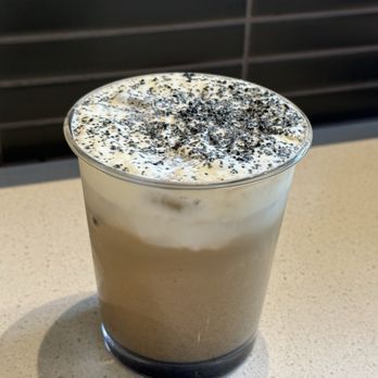 Cuddlefish - Black Sesame Tiramisu Latte - Coffee & Tea Near Me - Dunwoody, Georgia Cuddlefish - Black Sesame Tiramisu Latte - Coffee & Tea Near Me - Dunwoody, Georgia