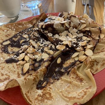 Rozell Café - Pear, almond and Nutella - Creperies Near Me - Paris, 75 Rozell Café - Pear, almond and Nutella - Creperies Near Me - Paris, 75