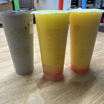 Taichi Bubble Tea - Jasmine Smoothie with taro 5/10, Mango Smoothie with mixed jelly 8/10, Passion Fruit Smoothie with mixed jelly 9/10 - Ramen Near Me - West Nyack, New York Taichi Bubble Tea - Jasmine Smoothie with taro 5/10, Mango Smoothie with mixed jelly 8/10, Passion Fruit Smoothie with mixed jelly 9/10 - Ramen Near Me - West Nyack, New York