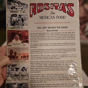 Rosita's Fine Mexican Food - Mexican Near Me - Tempe, Arizona Rosita's Fine Mexican Food - Mexican Near Me - Tempe, Arizona