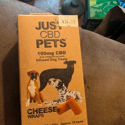 Vape Zone - Just CBD Pets cheese wraps dog treats