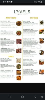 Menu photo 6 Levels Nigerian Cuisine Saint Louis, MO Menu photo 6 Levels Nigerian Cuisine Saint Louis, MO