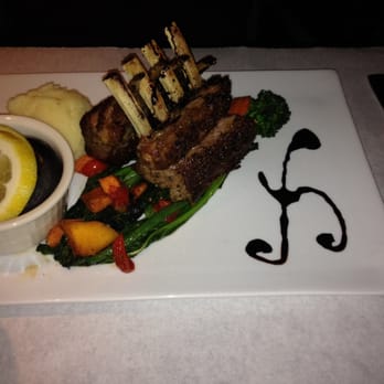Owen's Bistro - Beautifully presented rack of lamb - New American Near Me - Chino, California