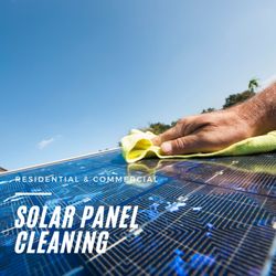 ScrubCan - We professionally clean solar panels with specialized equipment that will protect and enhace it's power.