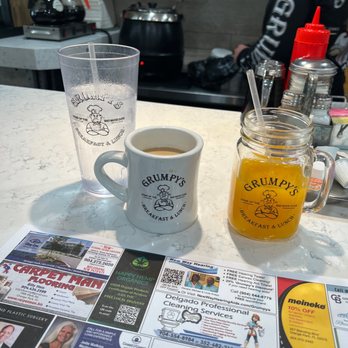 Grumpy's Restaurant - Brunch at the counter - Breakfast & Brunch Near Me - Orange Park, Florida