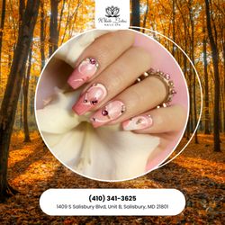 White Lotus Nails Spa - Feeling those autumn vibes? Express them through your nails! Come see what we can create for you. Call now!
