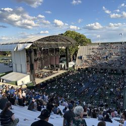 Forest Hills Stadium - The stage and the seats