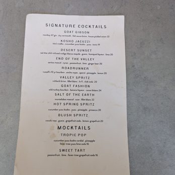 Valley Goat - New American Near Me - Sunnyvale, California