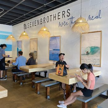 Seven Brothers - Dining area - Burgers Near Me - Laie, Hawaii Seven Brothers - Dining area - Burgers Near Me - Laie, Hawaii