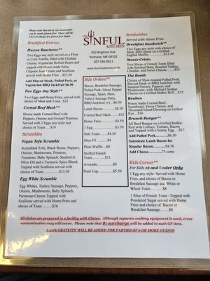 Menu photo 6 The Sinful Kitchen Portland, ME Menu photo 6 The Sinful Kitchen Portland, ME