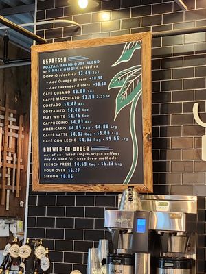 Menu photo 4 Foxtail Coffee Altamonte Springs, FL