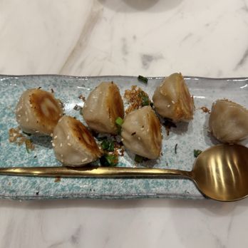Supreme Dumplings - Mini pan-fried pork dumplings ($15) - Shanghainese Near Me - Honolulu, Hawaii