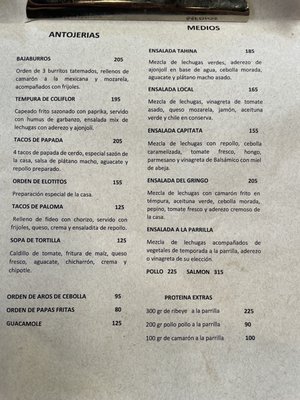 Menu photo 5 Cempoalli Cenzontle Restaurante Tecate, BCN