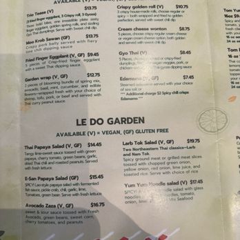 Ledo Thai - Menu (2 of 8) - Thai Near Me - Denver, Colorado