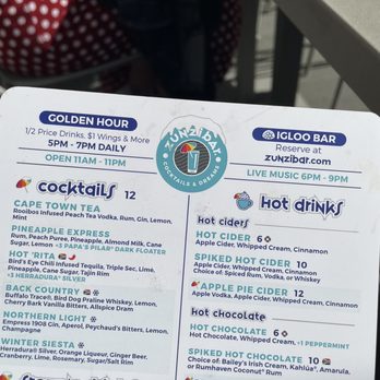 Zunzibar - Cocktail Bars Near Me - Savannah, Georgia