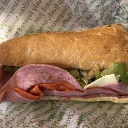 Publix Super Market - Italian Sub (half). The other half was already consumed.
