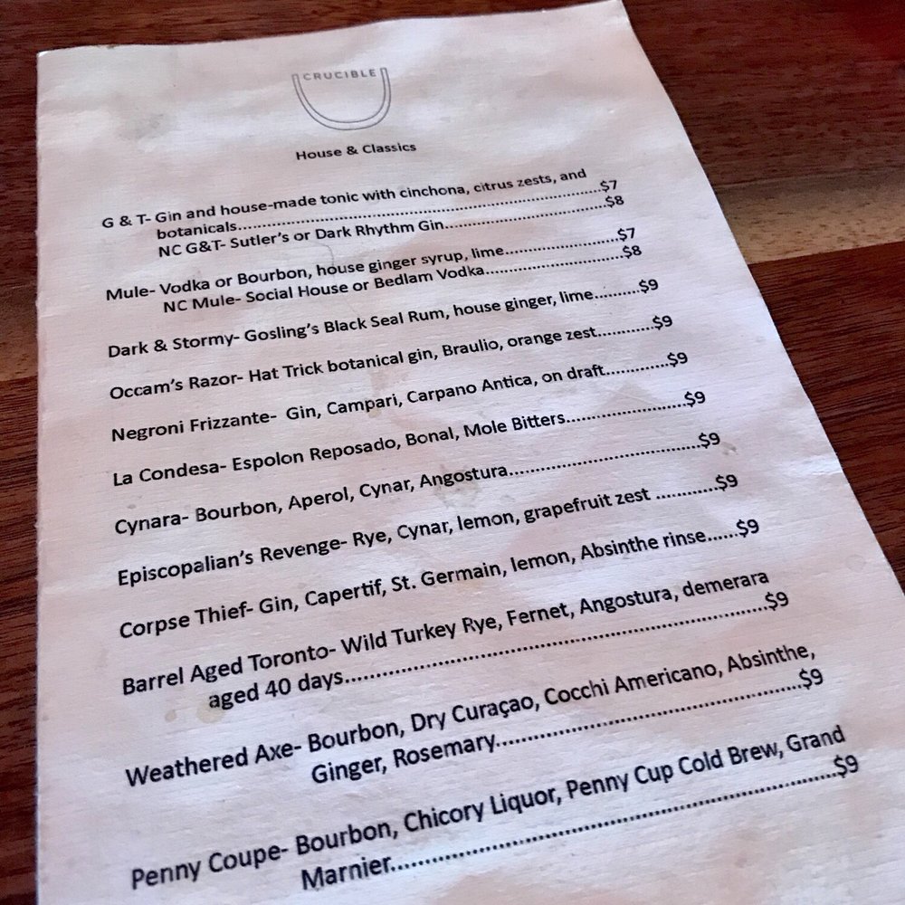 Crucible Bar - Cocktail Bars Near Me - Asheville, North Carolina Crucible Bar - Cocktail Bars Near Me - Asheville, North Carolina