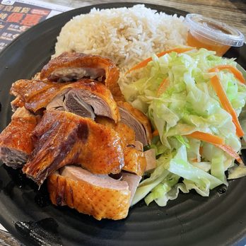 Tasty Box HK Bistro - Roast duck plate with rice - Dim Sum Near Me - Diamond Bar, California