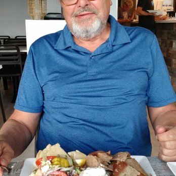 Fetta Republic - The Gyros were perfect. The Greek salad was fresh and crunchy. Even though we did not want to eat the fries...their freshness prevailed - Greek Near Me - Lighthouse Point, Florida