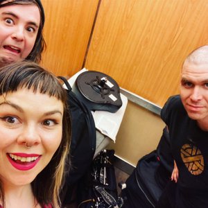 Photo of Shanghai Tunnel - Portland, OR, United States. Hutchie (the band) being excited about the gear elevator).