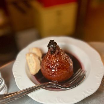 Via Carota - Poached Pear - Italian Near Me - New York, New York Via Carota - Poached Pear - Italian Near Me - New York, New York
