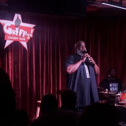 Griff's Comedy Club - The club owner, Griff.