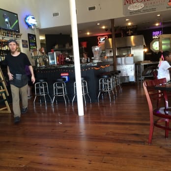 McClain's Pizzeria - Bar scene with open kitchen - Pizza Near Me - Mandeville, Louisiana
