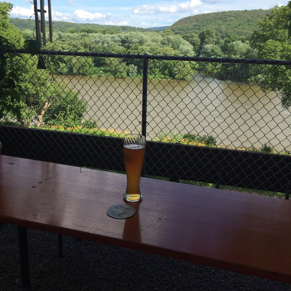 Berwick Brewing Company - View from the Biergarten (only open in summer I think)... And a perfect not too hot and breezy day!! - Breweries Near Me - Berwick, Pennsylvania Berwick Brewing Company - View from the Biergarten (only open in summer I think)... And a perfect not too hot and breezy day!! - Breweries Near Me - Berwick, Pennsylvania