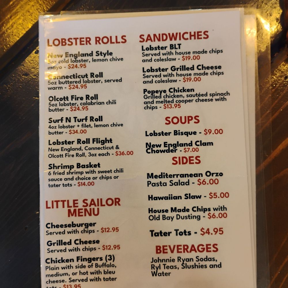 Menu August 2025