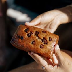 Makua Banana Bread - Makua Chocolate Chip Banana Bread! Makua Banana Bread Hale'iwa Cafe selling banana bread and other locally baked goods!