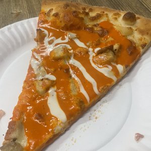 Photo of Tony's Pizza - San Diego, CA, United States. Buffalo pizza slice