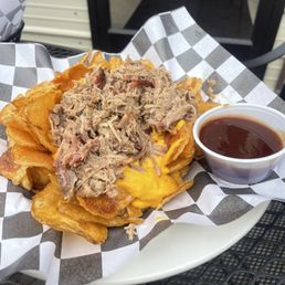 Bbq nachos