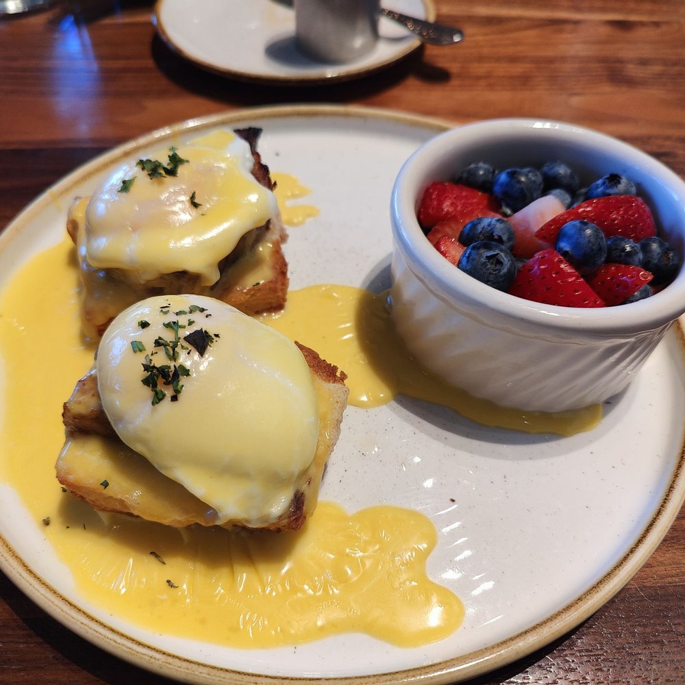 Pork belly benedict Pork belly benedict