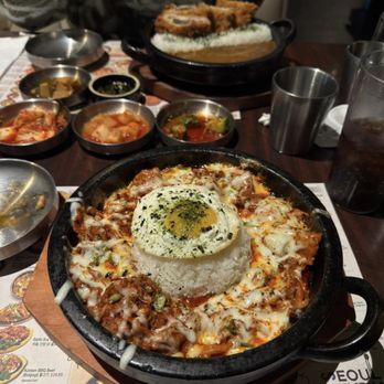 Seoul Shikdang - spicy pork hot stone - Korean Near Me - Bakersfield, California