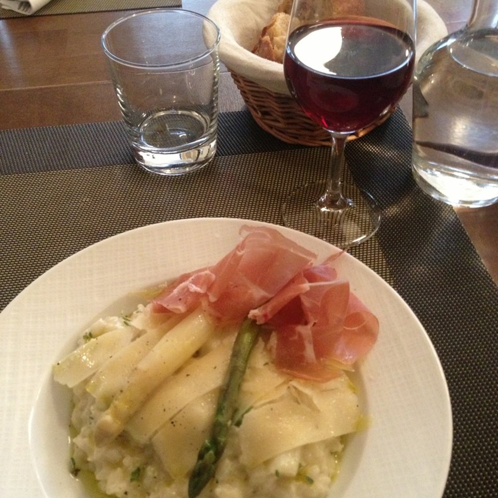 Reed - Restaurant - Asparagus risotto absolutely delicious, be sure to get it with the ham! - French Near Me - Paris, 75