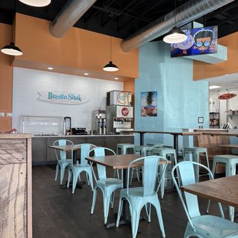 Burrito Shak - Salsa bar against the wall - Mexican Near Me - Greensboro, North Carolina Burrito Shak - Salsa bar against the wall - Mexican Near Me - Greensboro, North Carolina