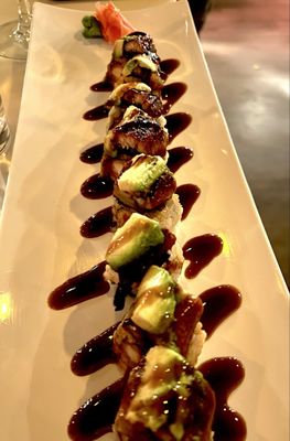 Fat Salmon Sushi by null