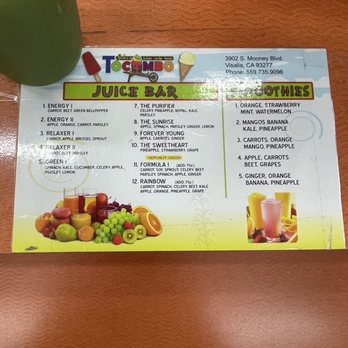 Sabor a Tocumbo - Juice Bar - Ice Cream & Frozen Yogurt Near Me - Visalia, California