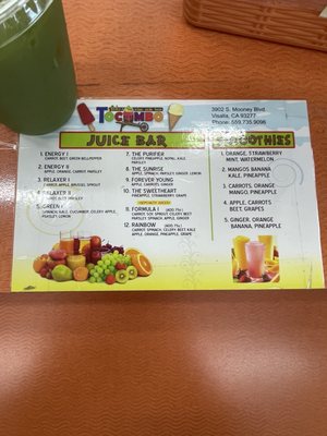 Menu photo 1 Sabor a Tocumbo Visalia, CA