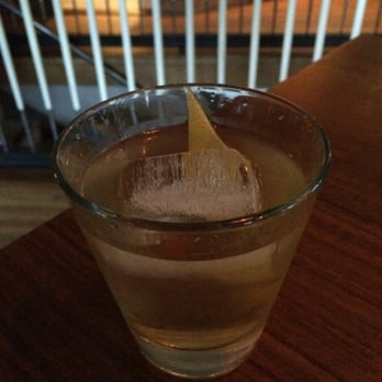 Imperíal - first cocktail - gin with jalapeno tincture and celery - Cocktail Bars Near Me - Asheville, North Carolina