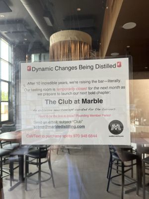 Marble Distilling & The Distillery Inn by null